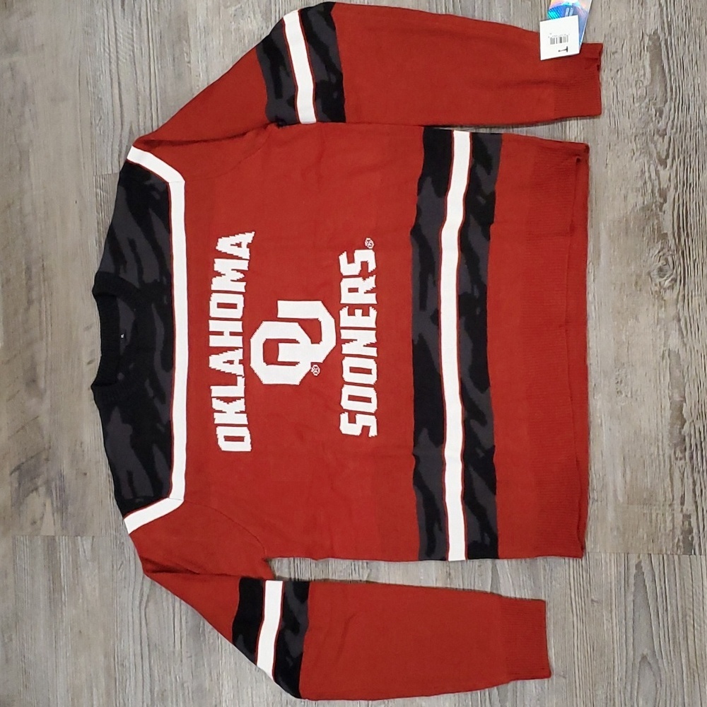 NCAA Oklahoma Soonera Crewneck Sweater Size XL